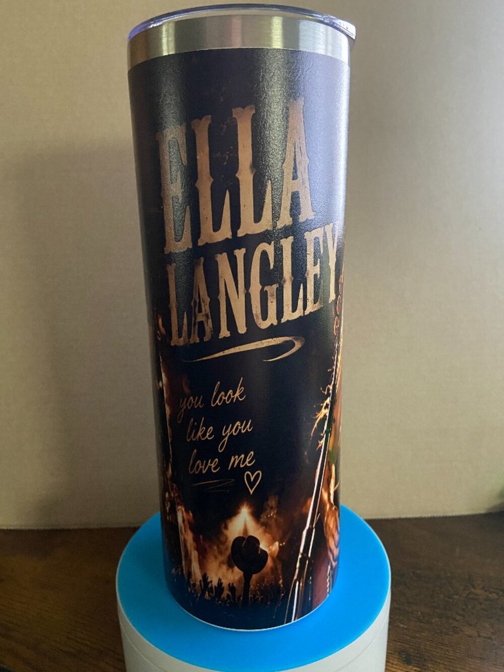 🎤 Country Music Fan Tumbler  ELLA LANGLEY🎸